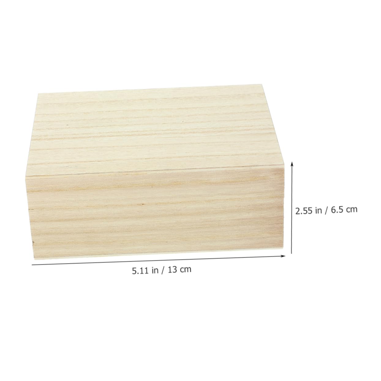 PRETYZOOM Recipe Card Container Wooden Recipe Holder Card Storage Case for Desktop Kitchen Menu Storage Holder Multi-functional Wooden Box