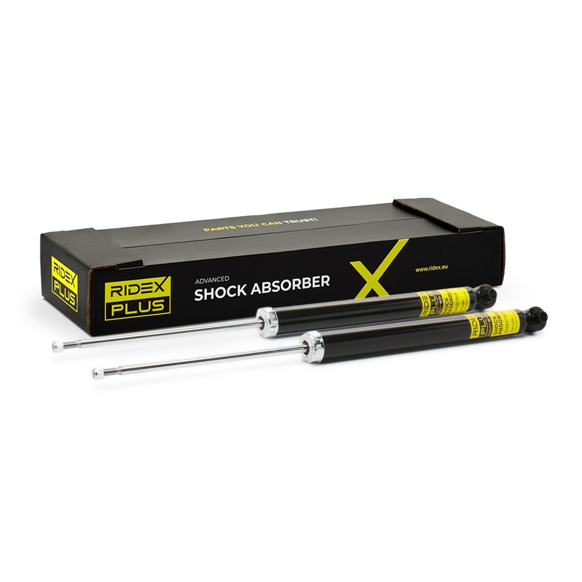 RIDEX PLUS 854S1590P 2x Ammortizzatore Posteriore Compatibilità con OPEL Corsa D Hatchback S07