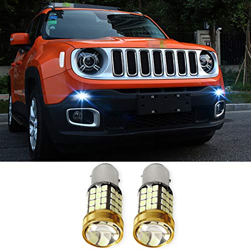 LITTOU LED Luces de Circulación Diurna DRL Compatible para Renegade 2015-2018 (Azul)