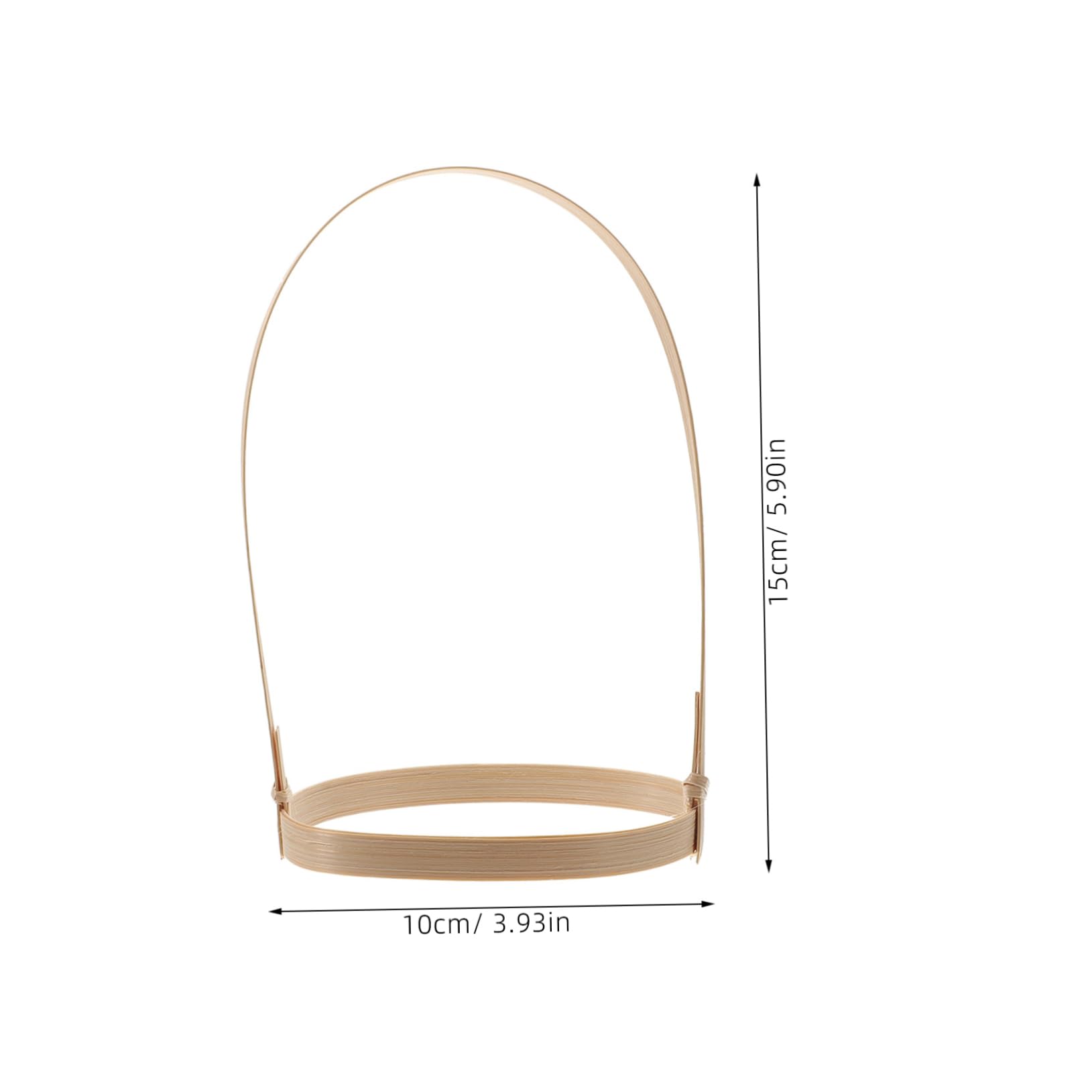 SUPVOX 4sets Tea Milk Holder Large Tea Carrier Bamboo Cup Holders for Take-Out Drinks Coffee Water 10pcs*4