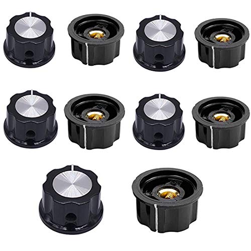 Nylon Male Scallop Handwheel knob M10x40, Pack of 10, MFR: 161206