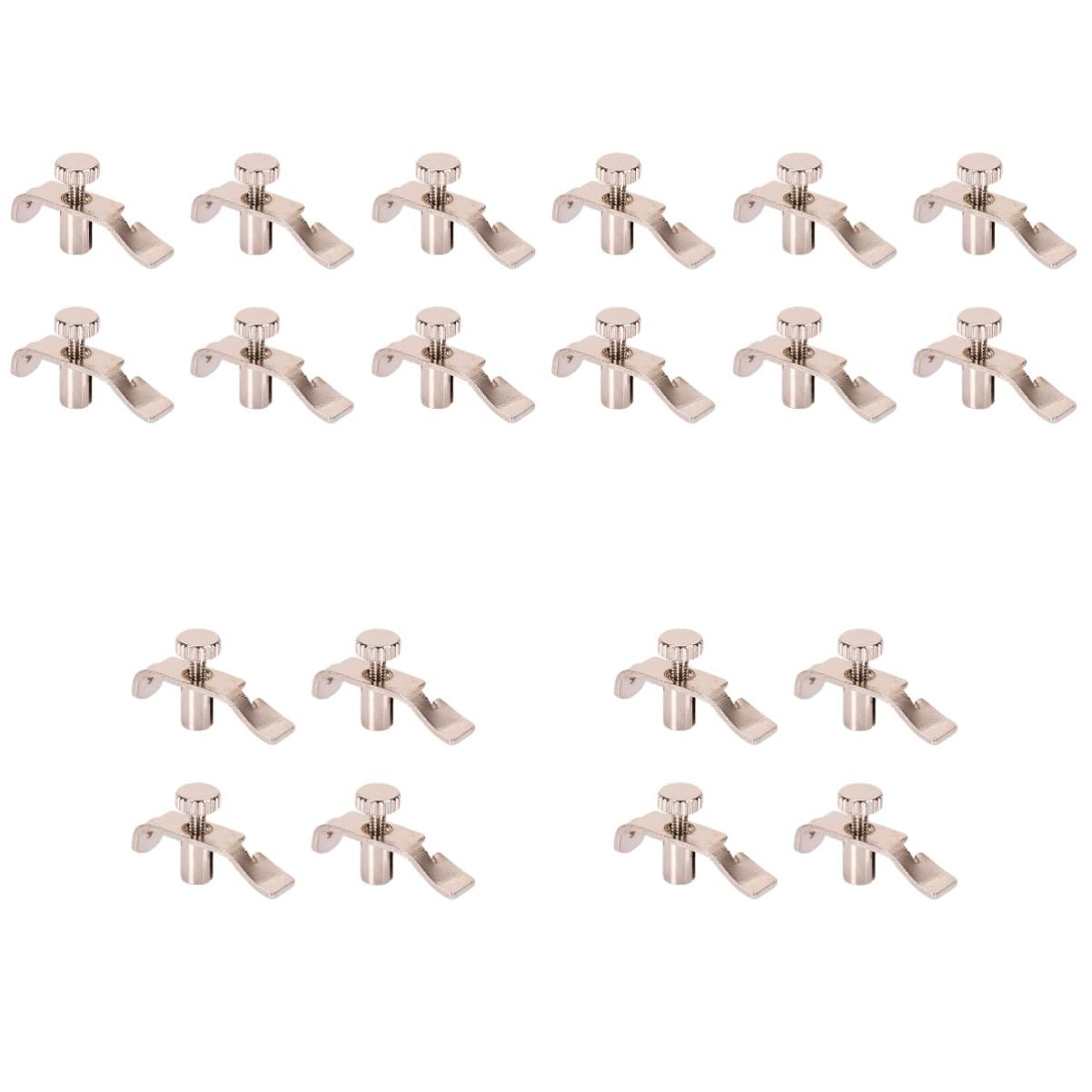 SUPVOX 20 pcs Erhu fine-tuning ukelele tuner erhu tuner Erhu Parts Erhu Replacement Accessories Erhu Fine Tuners acoustic guitar tuner erhu pickup Erhu Strings advanced Stainless steel