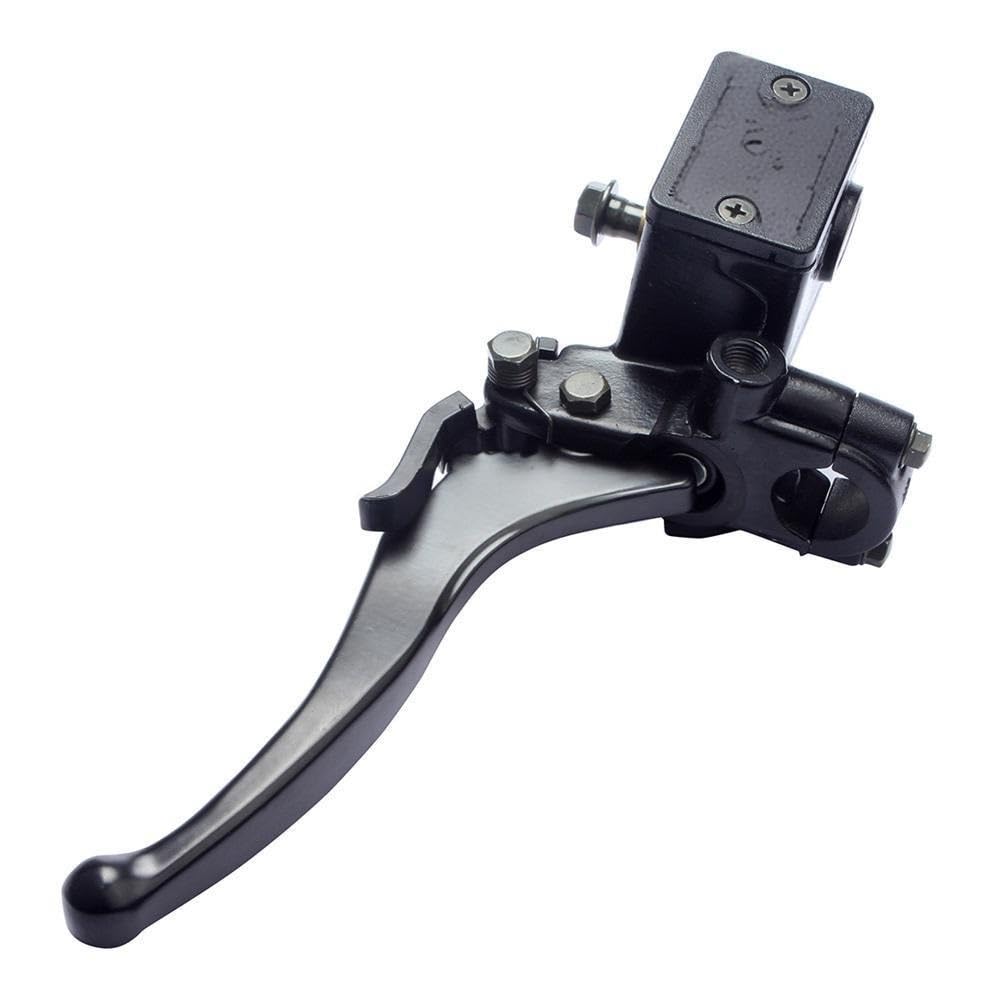 Cnljphfho Left Hydraulic Brake Master Cylinder 7/8" Parking Lever Mirror Thread Fit For Atv Quad Moped(Left)