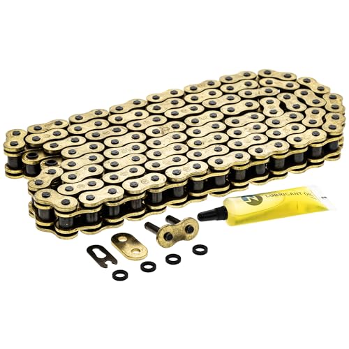 NICHE Gold 530 X-Ring Chain 118 Links with Connecting Master Link