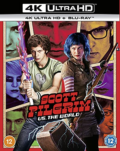 Película Blu-Ray Scott Pilgrim vs the World disco original importado Region Free 2