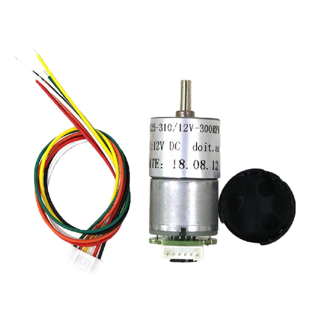 25GA-310 12V DC Motor Speed Feedback Deceleration High Torque Brushed Motor-image-27