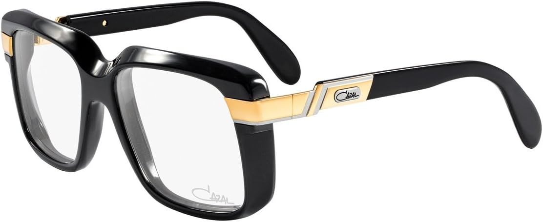 Cazal 680 Eyeglasses 001 Shiny Black/Gold 56mm