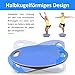 arteesol Balance Board, Therapy Spinning top Physiotherapy Wobble Board Balance Board, Suitable for Training Balance, Coordination and Strength, Physiotherapy and Rehabilitation (SkyBlue)