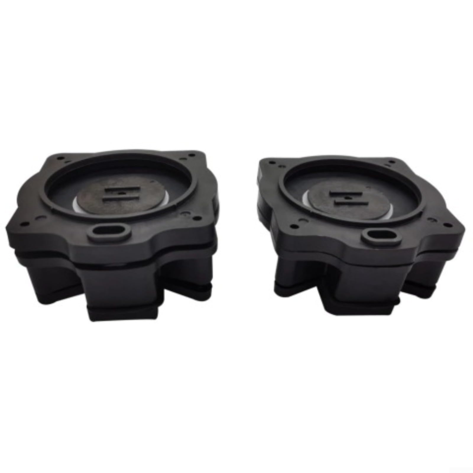 Membran Reparatursatz für HP-100 und HP-120 Kläranlagen Luftpumpe, robustes Kunststoff Diaphragma Ersatzteilset für einfache Installation und zuverlässige Leistung, schwarz