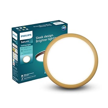 PHILIPS 18W LED Surface Ceiling Light | Decorative Saturn Ceiling Light for Home| Cool White, Pack of 1 - image, photos