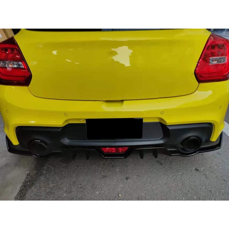 リアプロテクター リアバンパースポイラー　ブラック Amazon | トヨタ カローラフィールダー(Corolla Fielder) 140系