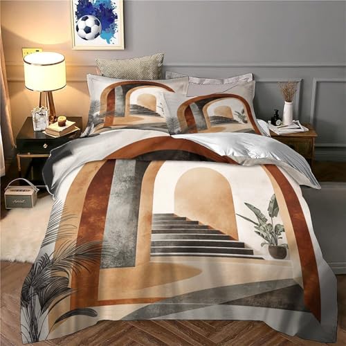 Parure de lit imprimé 3D anges microfbre king 220x240cm avec housse de couette - 6