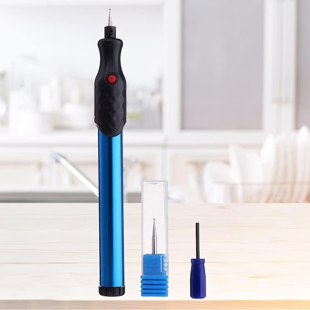 Engraving Pen Carve Metal Tool Electric Etching Engrave Machine Mini Carving Tools Supplies Engraver Handheld - (Color: Silver)