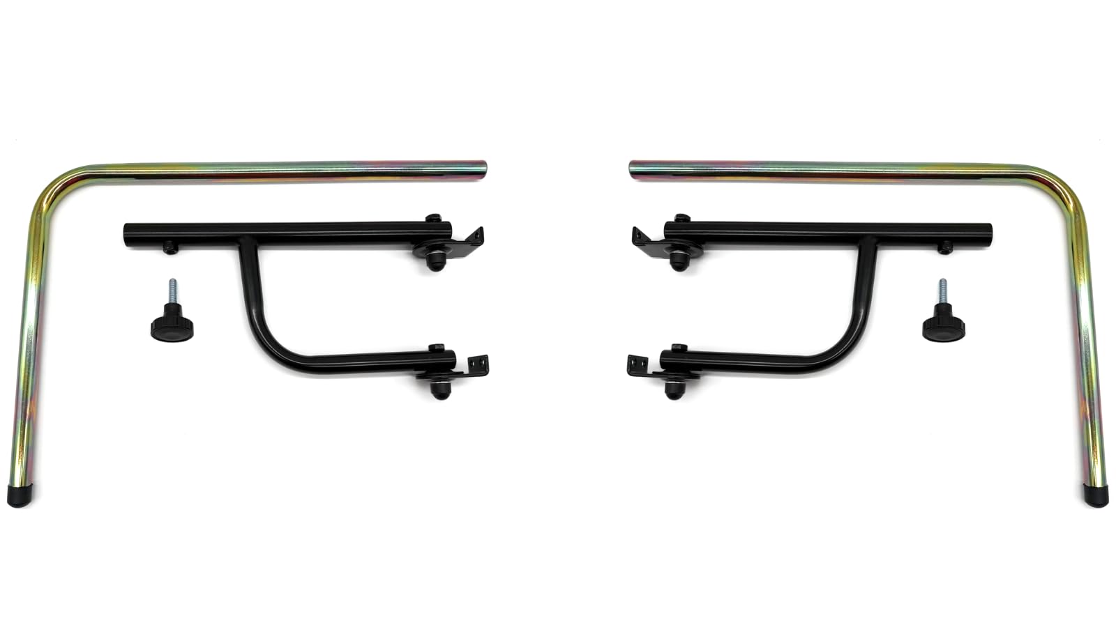 Juego de 2 espejos retrovisores para tractor (255 x 150 mm, diámetro de 14-23 mm, con brazo de espejo)