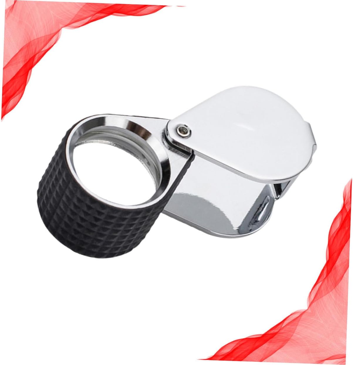 Jewelry Magnifier 10x-60x Folding Loupe with LED Illumination