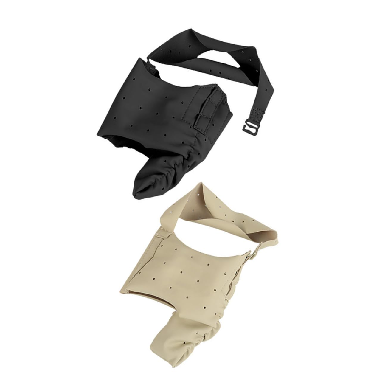 HOMOCONO 2pcs Toe Separator Foot Brace Forefoot Separator Bunion Splint Hanging Utensil Holder Big Spacer Big Separator Bunion Brace Bunion Socks Straightener Kickstand Imitation Leather