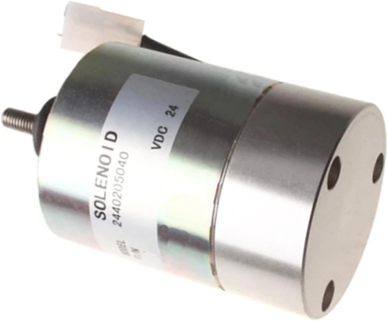 Jeimgrso 24VDC Solenoid, side view with label