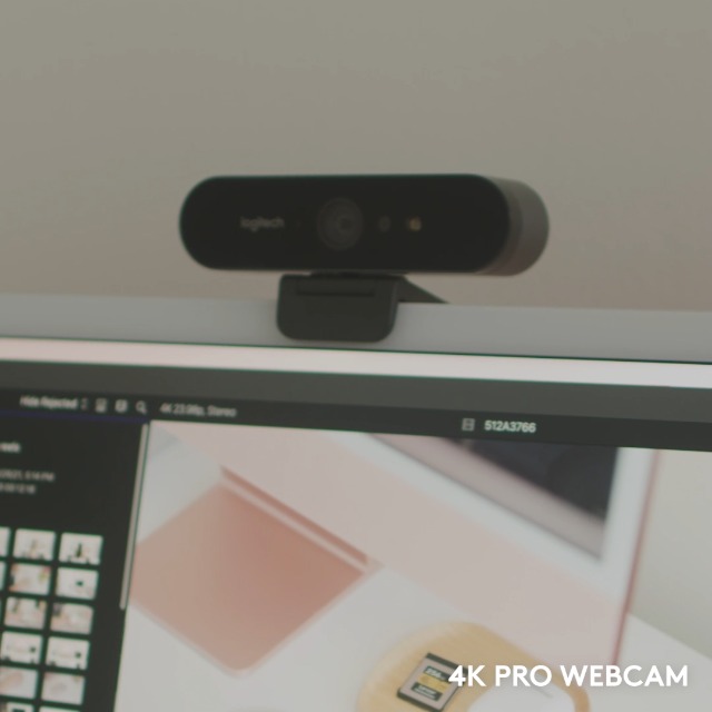 Logitech Brio 4K Webcam, Ultra 4K HD Video Calling, Noise-Canceling mic, HD Auto Light Correction, Wide Field of View… - Image 8
