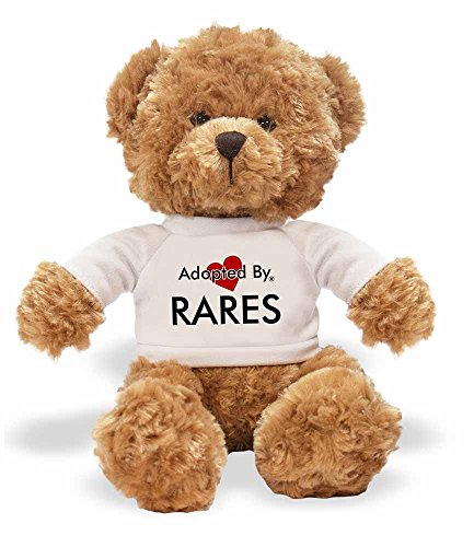 Preisvergleich Produktbild AdoptedBy TB1 Rares Teddy Bär Tragen Einen Wunschnamen T-Shirt