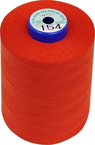 FUJIX フジックス キングスパン スパン ミシン糸 60番 5000m巻 col.154