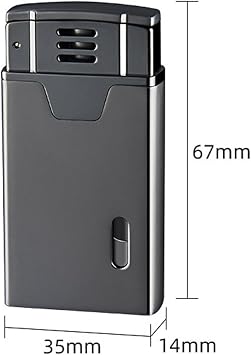 Kerosene lighter, multiple ignition methods, kerosene soft flame lighter metal portable lighter, transparent air chamber LED blue light, refillable, suitable for kitchen, barbecue candle, camping gift