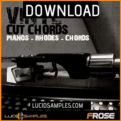CUT Cubase Vinyl Cut Chords, Vinyl Samples, Vinyl Chords, Rhodes Chords | WAV Files Download