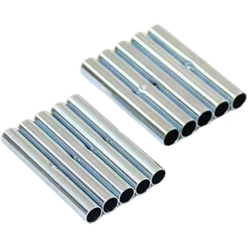 Ericetion 10 Pcs Tent Ring Replacement Tent Accessories Tent Pole Connectors Camping Repair Accessories Tent Pole Repair Tube for Outdoor Camping Canopy