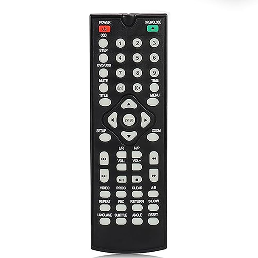 Image of the JOVELL remote control with battery compartment visible