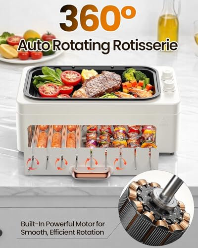 XHJ 4-in-1 Indoor Grill thumbnail 4