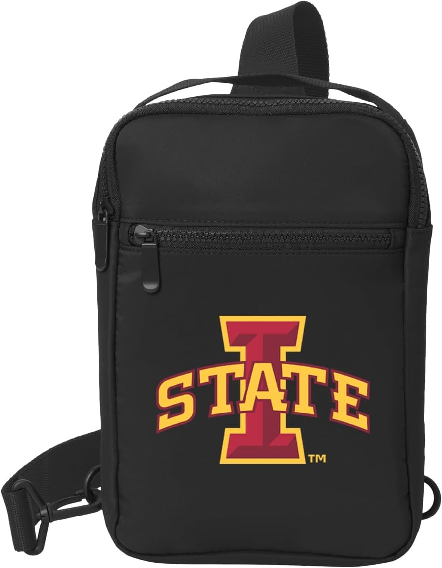 Broad Bay Iowa State Crossbody Bag - Versatile Travel, Sports, or Gameday Bag for ISU Cyclones Fans and Alumni, Men or Women