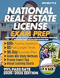 National Real Estate License Exam Prep 2025-2026: Updated Content with, 5 Full-Length Tests, 600+ Questions, Math Help, and Proven Expert Tips for a 99% Success Rate
