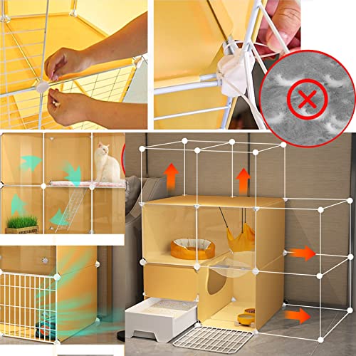 Gabbia per Gatti Grande da Interno - Gabbia per