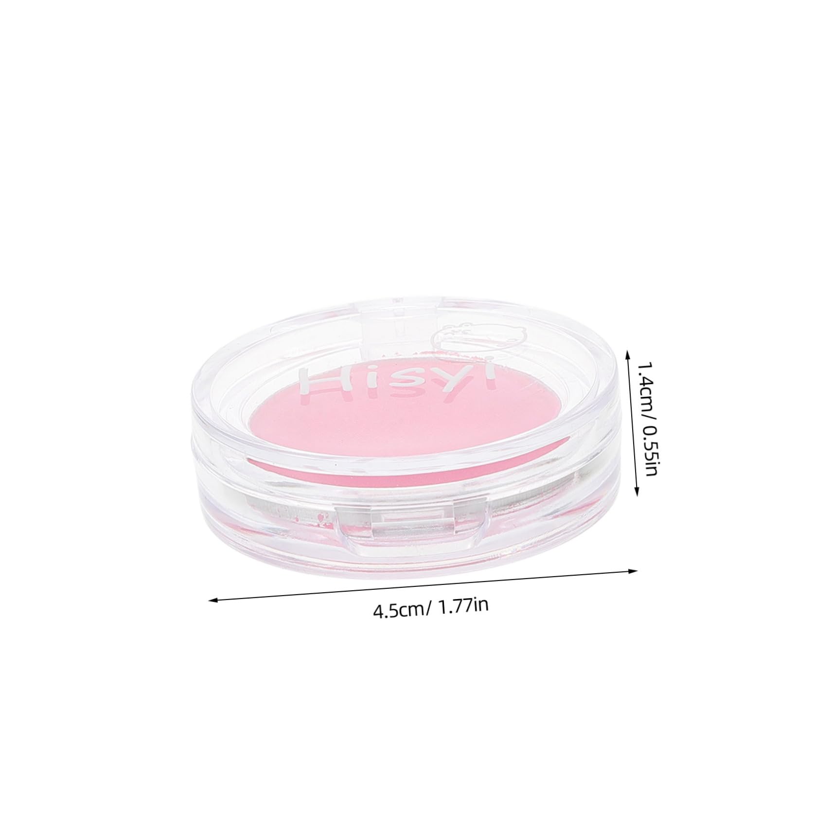 Beatifufu Single Blush for Makeup Portable Blush Palette Finish Face Makeup Supplies for Women