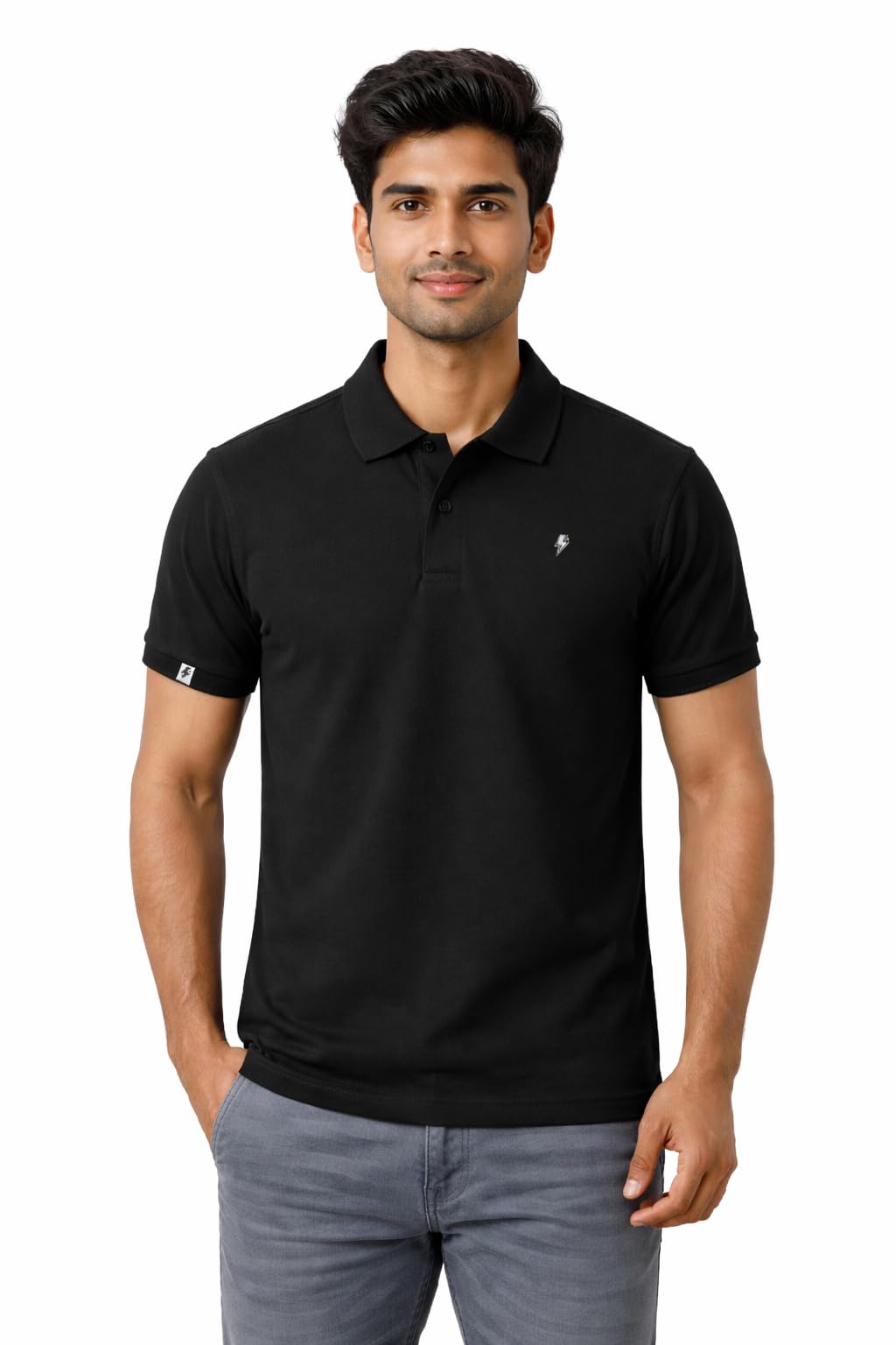 modrun Men’s 100% Micro Polyester Polo T-Shirt, Athlete Fit, Ultra-Soft Athleisure, Half Sleeve, Solid-picture-37