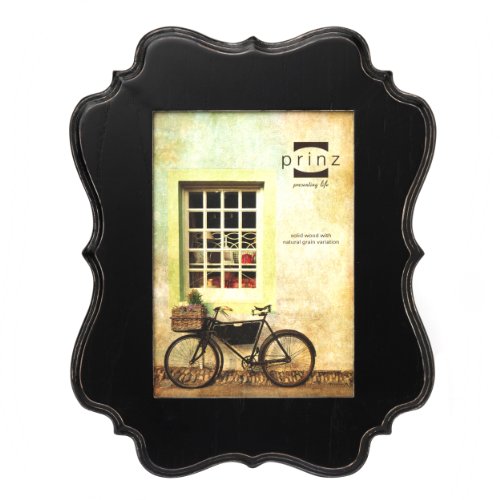 PRINZ Annabelle Wood Photo Frame, 8 by 10-Inch, Black