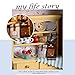 Flever Dollhouse Miniature DIY House Kit Creative Room with Furniture and Frame Type for Romantic Valentine's Gift (A Midsummer Afternoon)