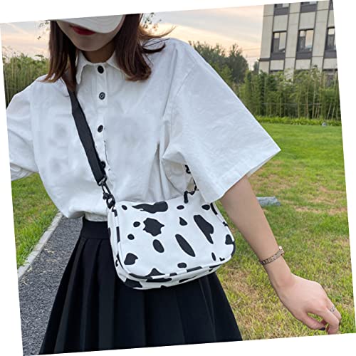 LIFKOME Japanese Style Canvas Crossbody Bag Lightweight Storage Shoulder Bag for Casual Use for Work School and Shopping Cute Convenient Access4