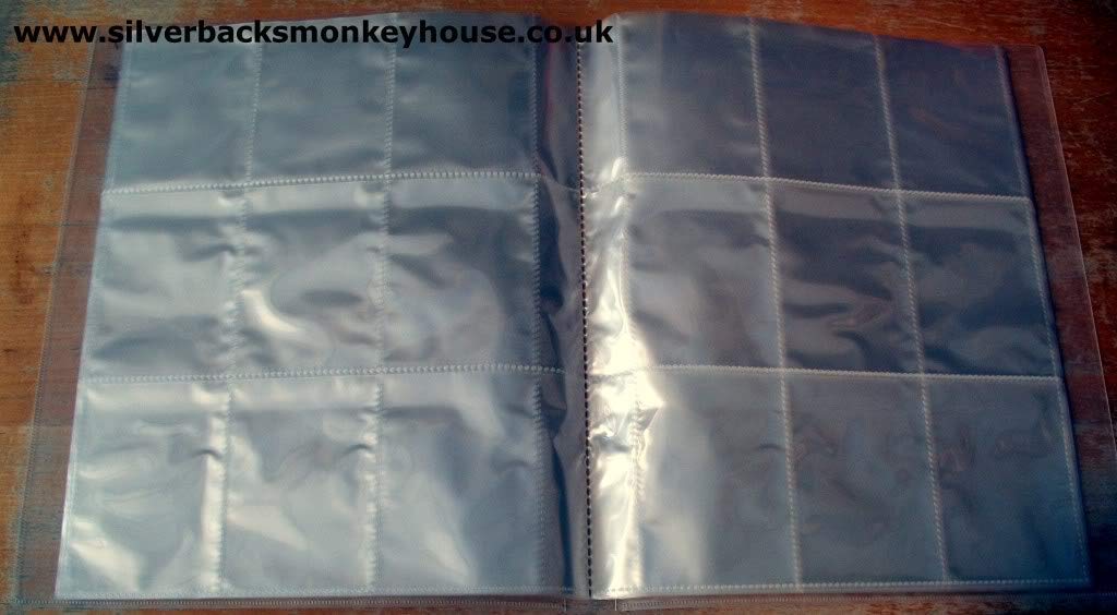 Empty Trading Card Binder / Folder LARGE ~ 60 Pages ~ Pokemon / Yu Gi Oh / Match Attax / Adrenalyn Etc