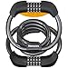 Honszex Electric Scooter Lock, Bike Lock, Cable Lock with 5-Digit Combination, Double Cable Locks Anti-Theft 41 Inch for Electric Scooter, Bike, Bicycle, Electric Scooter Accessories