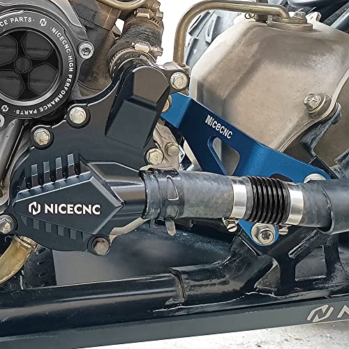 Nicecnc Blue Engine Bracket Guard Cover Protector, Engine Stay Holder Mounting Compatible With Yamaha Raptor 700 2008-2019 2020 2021 2022 2023/ Raptor 700R 2009-2018 2019 2020 2021 2022 2023 #TOP7
