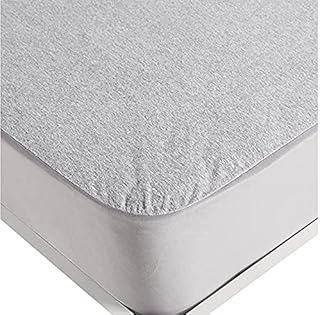 Springtek 100% Waterproof Mattress Protector | Premium Cotton Mattress Bed Cover | Breathable and Non-Allergenic Ultra Sof Price In India