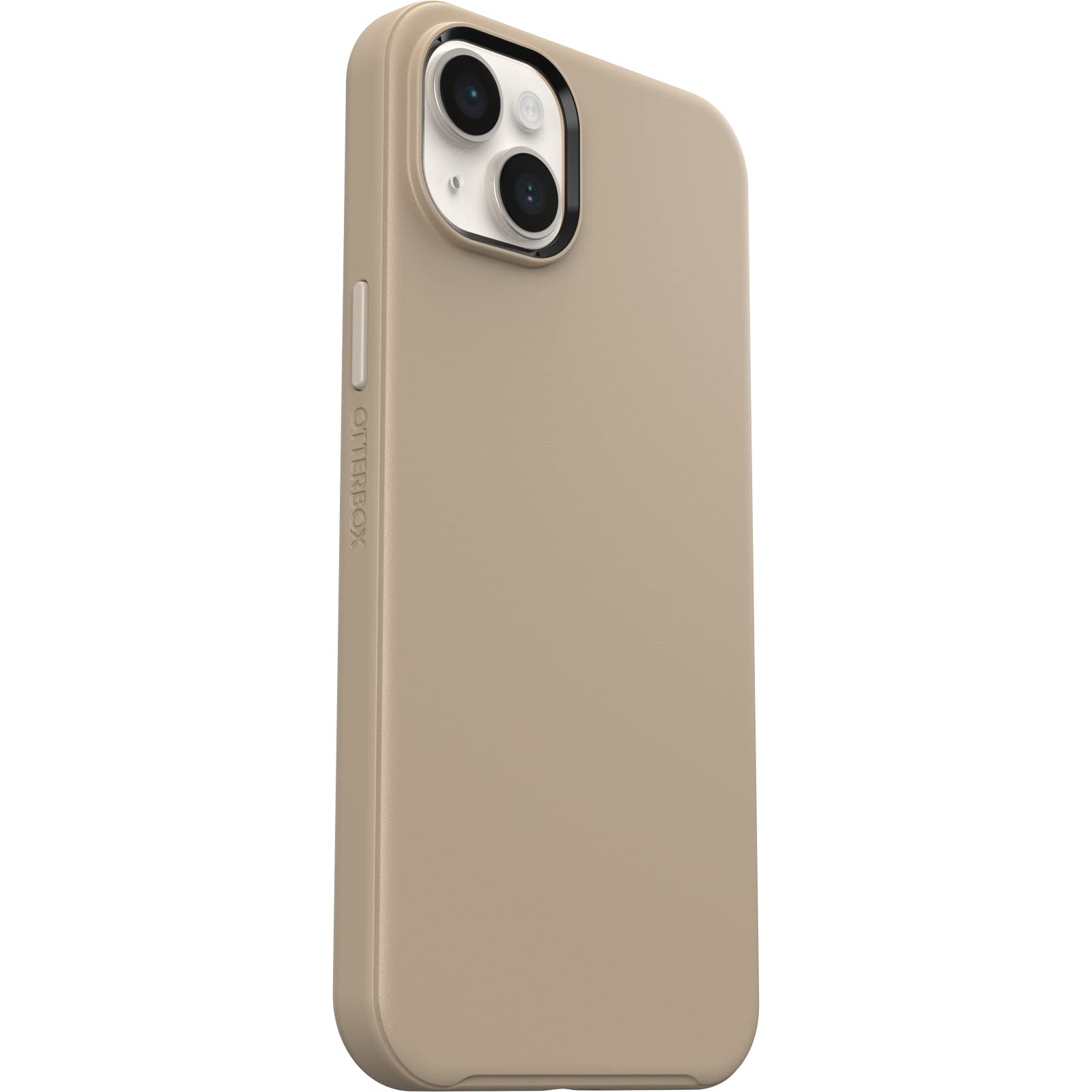 OtterBox Cover per iPhone 14 Plus Symmetry, resistente a shock e cadute, sottile, testata 3x norme MIL-STD 810G, protezione antimicrobica, Beige