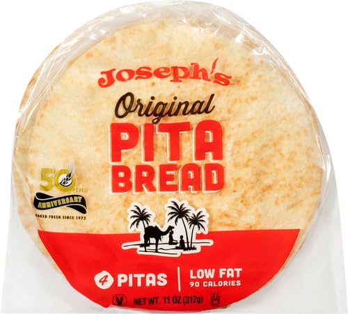 Amazon.com: Joseph's Original White Pita Bread, 1-Pack, Fresh
