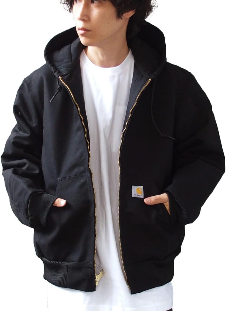 Amazon | [カーハート] アクティブジャケット メンズ 定番 人気 ルーズ 