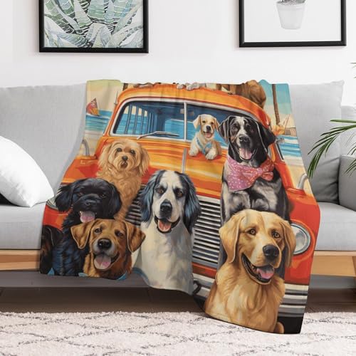 Couverture polaire pour chien idéale pour protéger le canapé le soir - 2