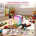 Mini Karaoke Machine for Kids, 2026 TOP Toys Birthday Valentine's Day Gifts Ideas for Girls Ages 4, 5, 6, 7, 8, 9, 10, 12+ Years Old, Portable MP3 Player with 2 Wireless Mics for Family Home Party