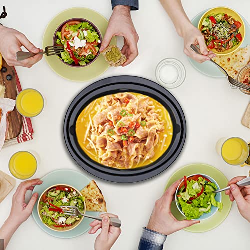 Horuhue Silikoneinlagen passend für Schmortöpfe/Schongarer 7–8 Quart, Slow Cooker Trenneinsatz kompatibel mit Crockpot Liner, wiederverwendbar, BPA-frei, auslaufsicher, Kochzubehör für ovale Töpfe 3 Horuhue Silikoneinlagen passend für Schmortöpfe/Schongarer 7–8 Quart, Slow Cooker Trenneinsatz kompatibel mit Crockpot Liner, wiederverwendbar, BPA-frei, auslaufsicher, Kochzubehör für ovale Töpfe