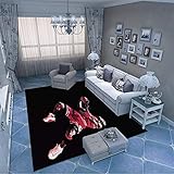 ★ Superficie de confort: la alfombra de pelo corto no suelta pelo, y la función antideslizante inferior: la matriz de puntos antideslizante inferior. La alfombra no fluye fácilmente. Es más seguro para los ancianos y los niños. El respaldo de partículas finas y antideslizantes no daña el piso, es muy duradero, antiincrustante, no hace bolitas y es ecológico.