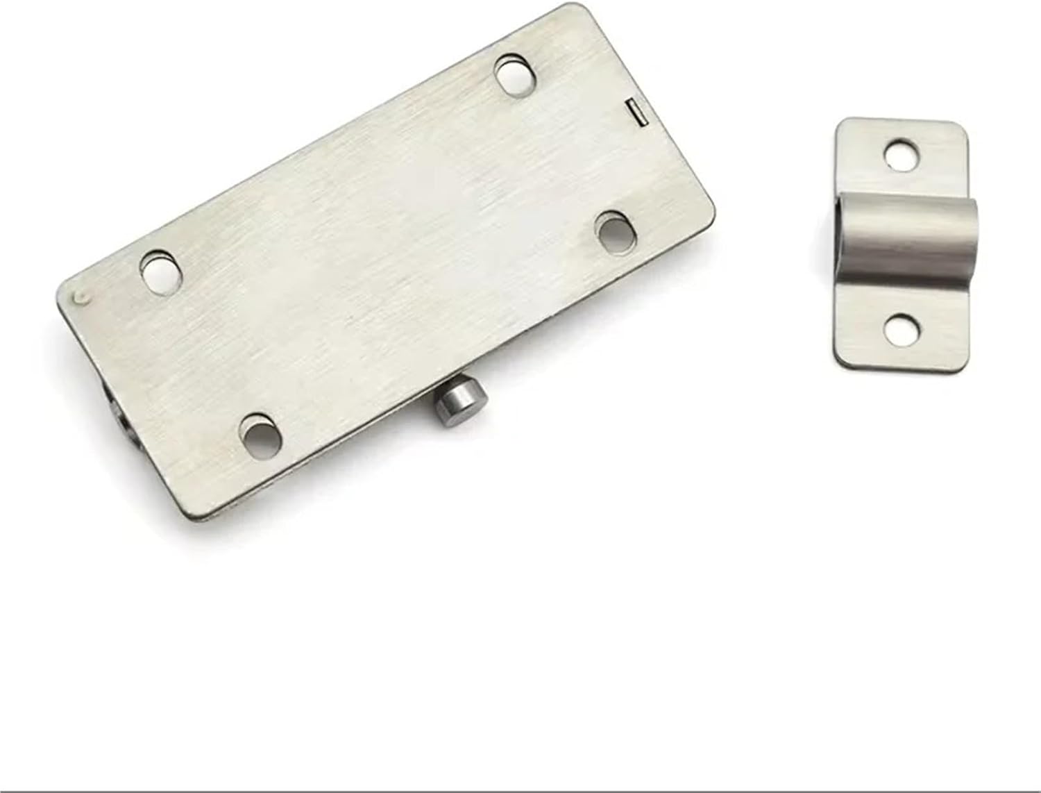 Slide Barrel Bolt Latch 3 Inches Sliding Latch Lock, Stainless Steel Sliding Lock for Door Security 1Pcs(XK1004-125)