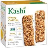 Kashi Crunchy Honey Oat Flax Bars, 7oz Box, 4 Boxes